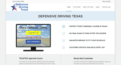 Desktop Screenshot of defensivedrivingtx.com