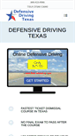 Mobile Screenshot of defensivedrivingtx.com